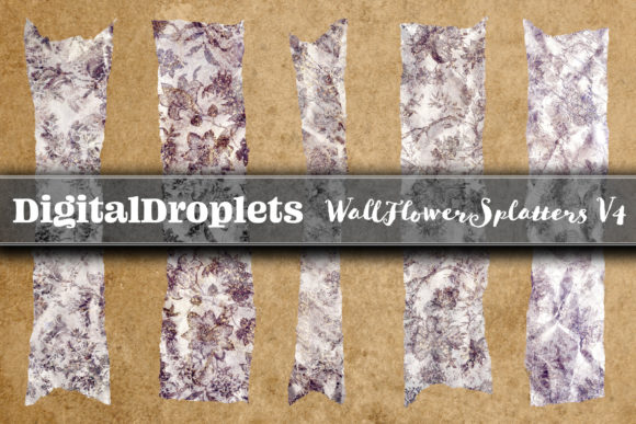 WallFlowerSplatters V4 | 180 Washi Tapes