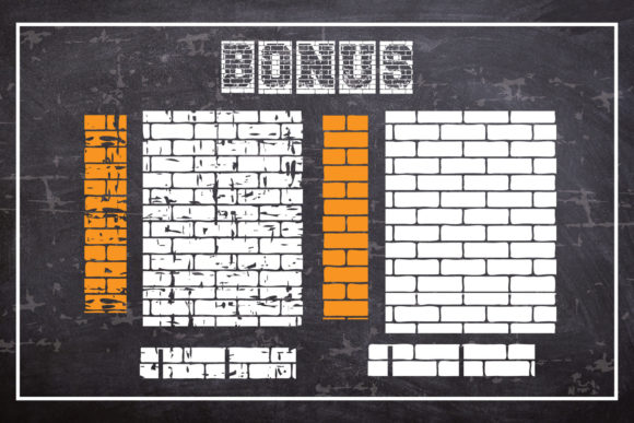 Brick Wall Font - Preview 2