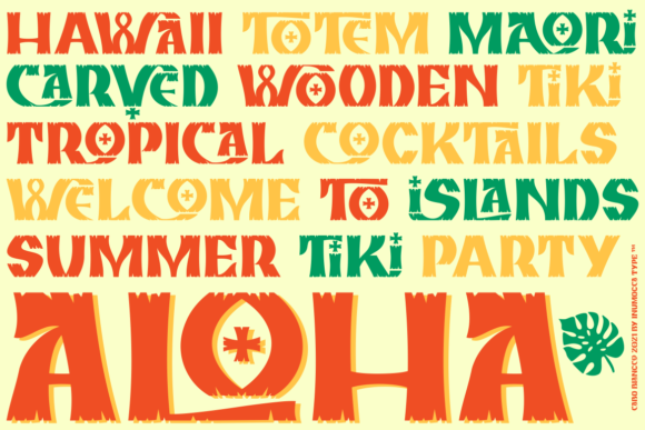 Cabo Blancco Font - Preview 2