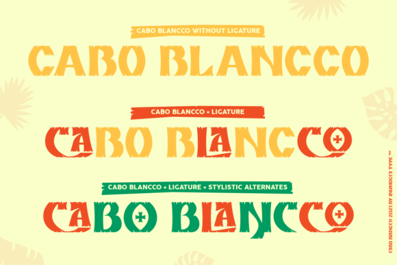 Cabo Blancco Font - Preview 6