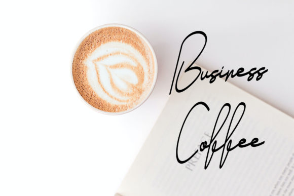 Coffee Drink Font - Preview 1