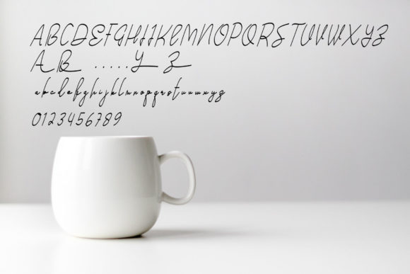 Coffee Drink Font - Preview 3