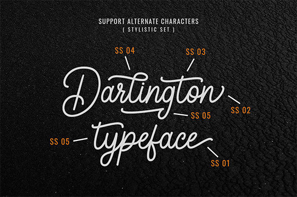 Darlington Font - Preview 5