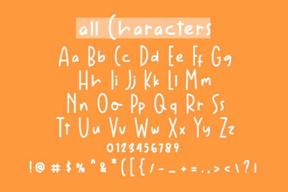 Flying Birds Font PNG with transparent background - Preview 3