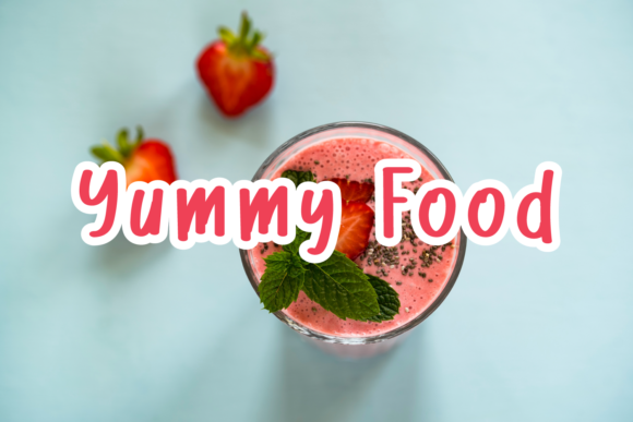 Fruits Garden Font - Preview 3