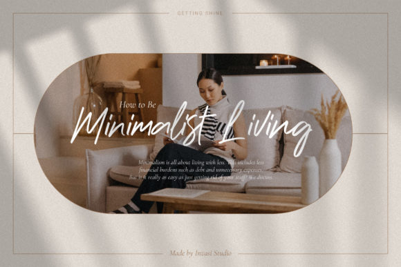 Getting Shine Font - Preview 1