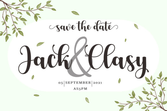 Matcha Latte Script Font PNG with transparent background - Preview 5
