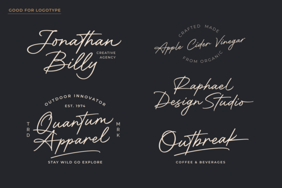 Motherland Signature Font PNG with transparent background - Preview 2