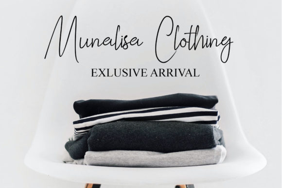Munalisa Font PNG with transparent background - Preview 1