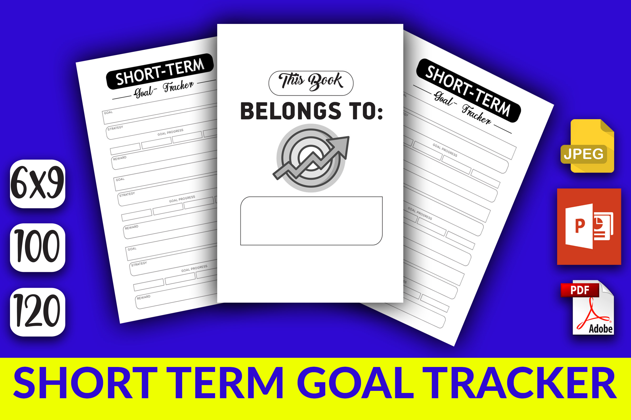 Short Term Goal Tracker (KDP Interior) Graphic by Cheesy Interiors KDP ...
