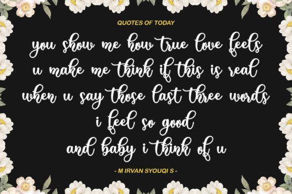 Angelin Gilard Font - Preview 4