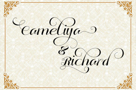 Bahagia Script Font - Preview 1