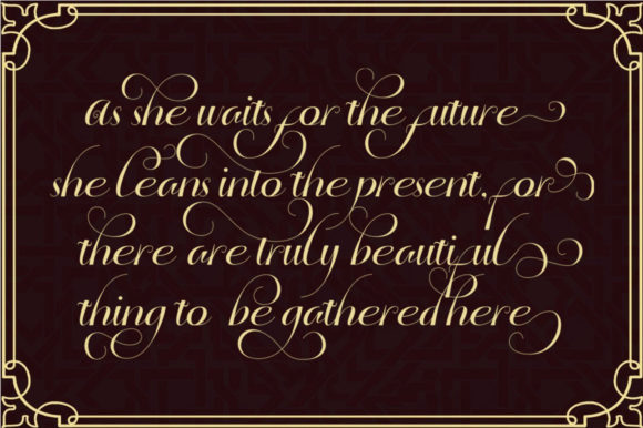 Bahagia Script Font - Preview 3