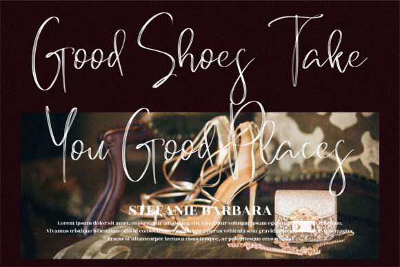 Brilliant Signature Font - Preview 3