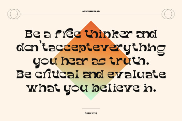 Broto Font - Preview 1