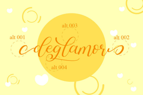 Deglamor Font - Preview 1
