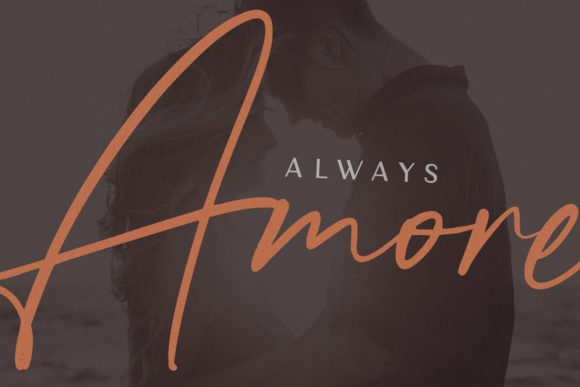Forever Soulmates Font PNG with transparent background - Preview 3