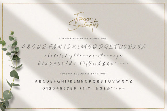 Forever Soulmates Font PNG with transparent background - Preview 5