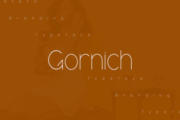 Gablin Font PNG with transparent background - Preview 3