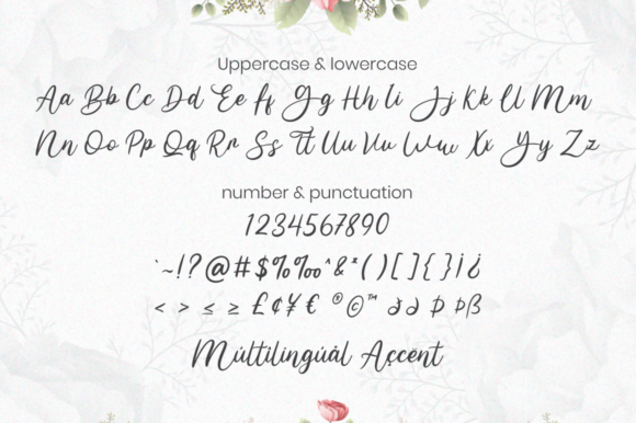Geshana Font PNG with transparent background - Preview 4