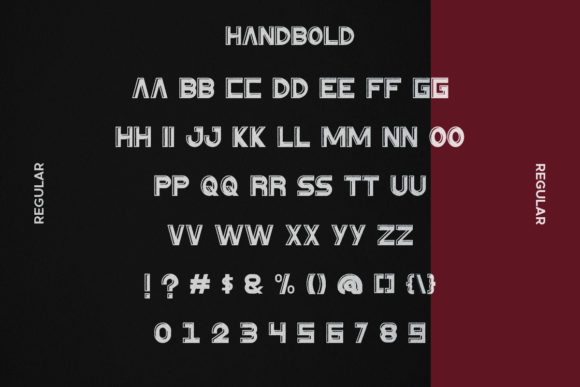 HandBold Font - Preview 2