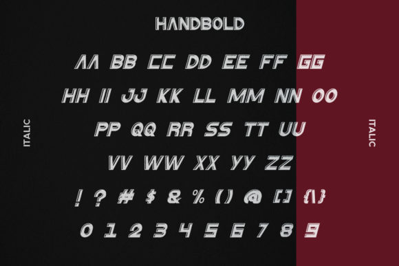 HandBold Font - Preview 4