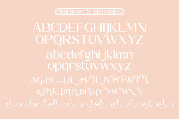 Kaila Font PNG with transparent background - Preview 4