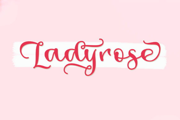 Ladysta Font font preview - 1