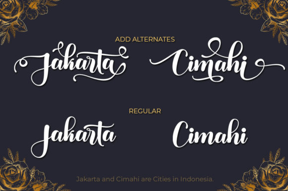 Master Elegant Font PNG with transparent background - Preview 1
