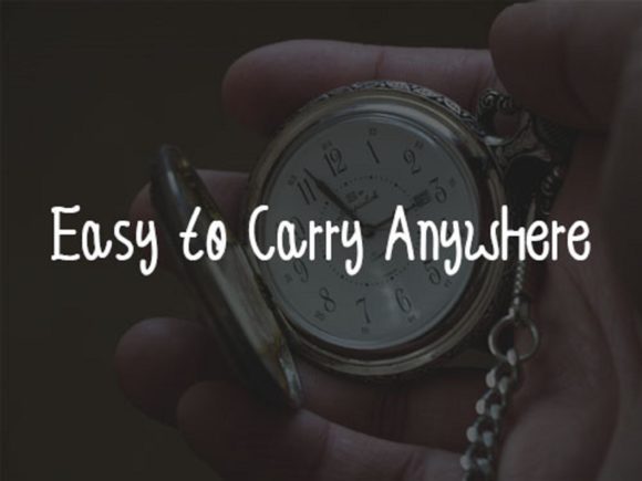 Pocket Watch Font font preview - 3