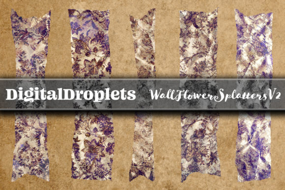 WallFlowerSplatters V2 | 180 Washi Tapes