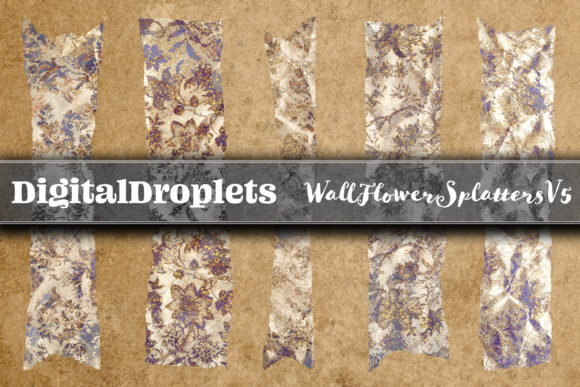 WallFlowerSplatters V5 | 180 Washi Tapes