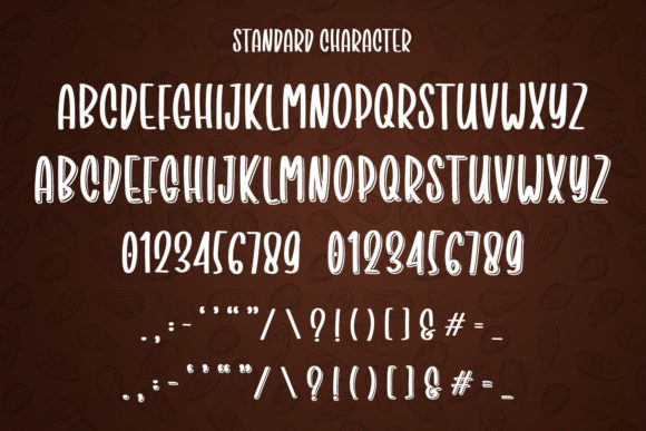 Almond Brownies Font - Preview 4