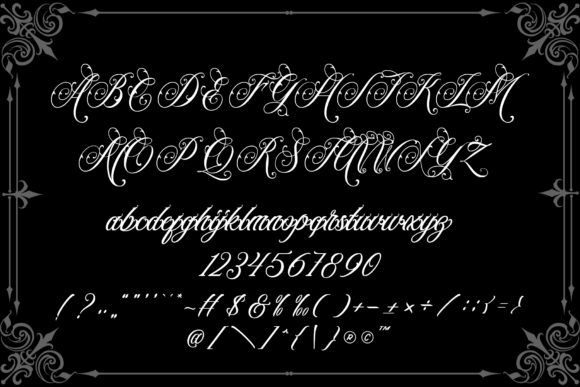 Black Majestic Font - Preview 4