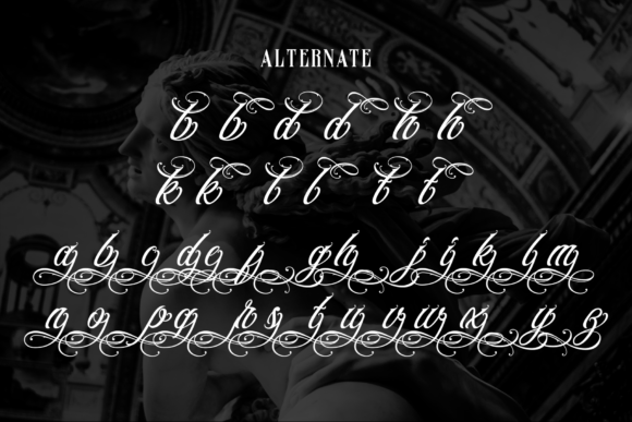 Black Majestic Font - Preview 6