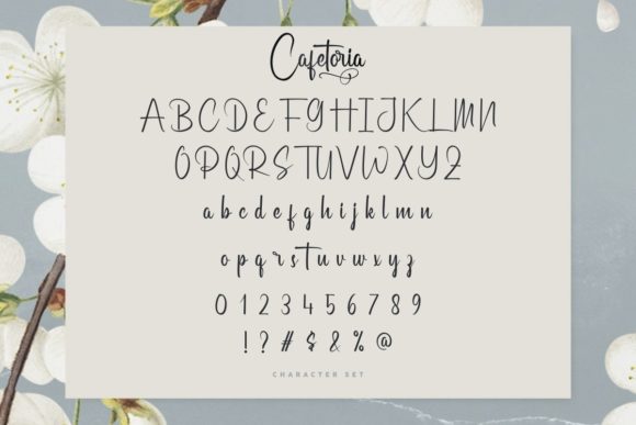 Cafetoria Font - Preview 3