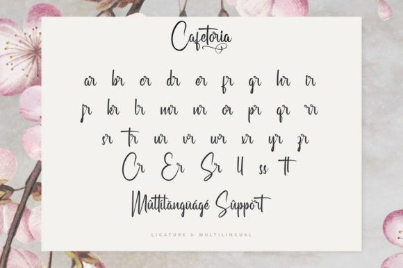 Cafetoria Font - Preview 5
