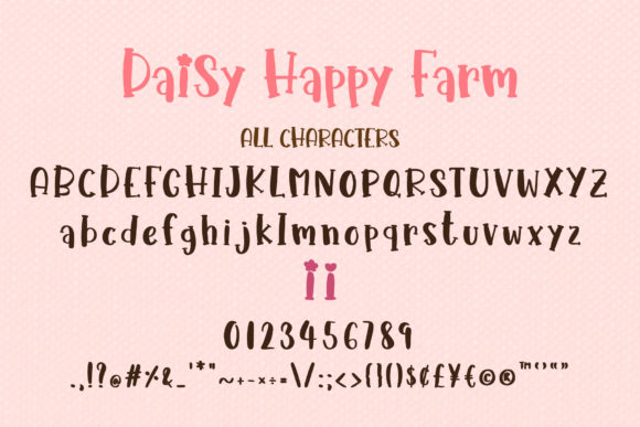 Daisy Happy Farm Font - Preview 6
