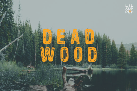 Deadwood Font - Preview 2