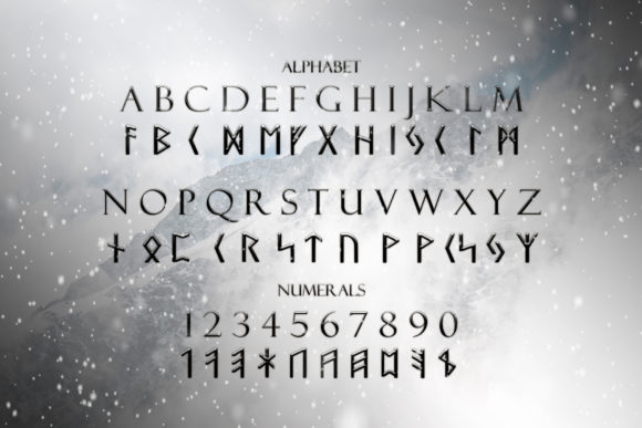 Elder Futhark Font - Preview 1