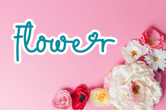 Love Rosma Font PNG with transparent background - Preview 1