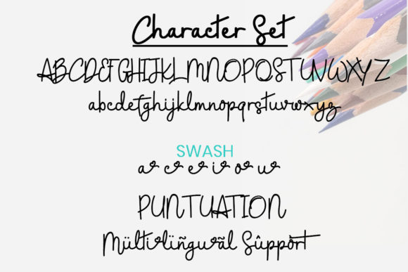 Love Rosma Font PNG with transparent background - Preview 5