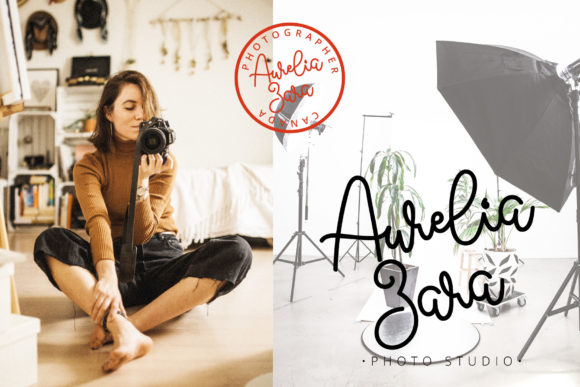 Millesh Script Font font preview - 4