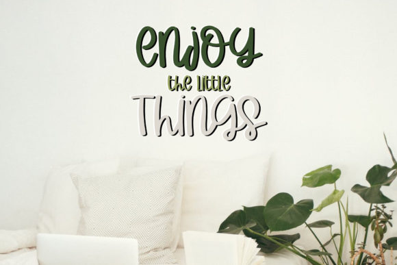 Smooth Skin Font PNG with transparent background - Preview 1
