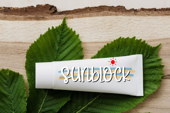Smooth Skin Font PNG with transparent background - Preview 2