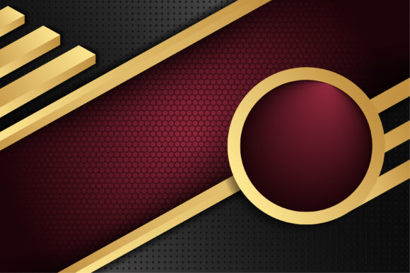 Red Purple Gold Luxury Geometric Backgro Graphic Backgrounds By noory.shopper