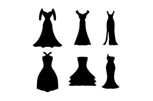 Bridesmaid Dresses SVG Cut file by Creative Fabrica Crafts  Creative  Fabrica