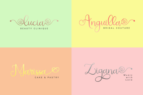 All Alyssa Font - Preview 4