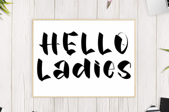 Camping Font - Preview 2