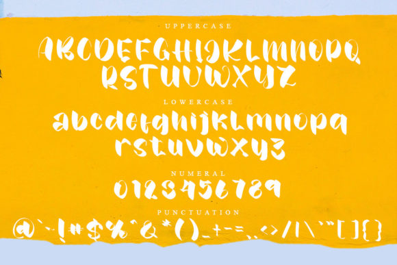 Camping Font - Preview 4